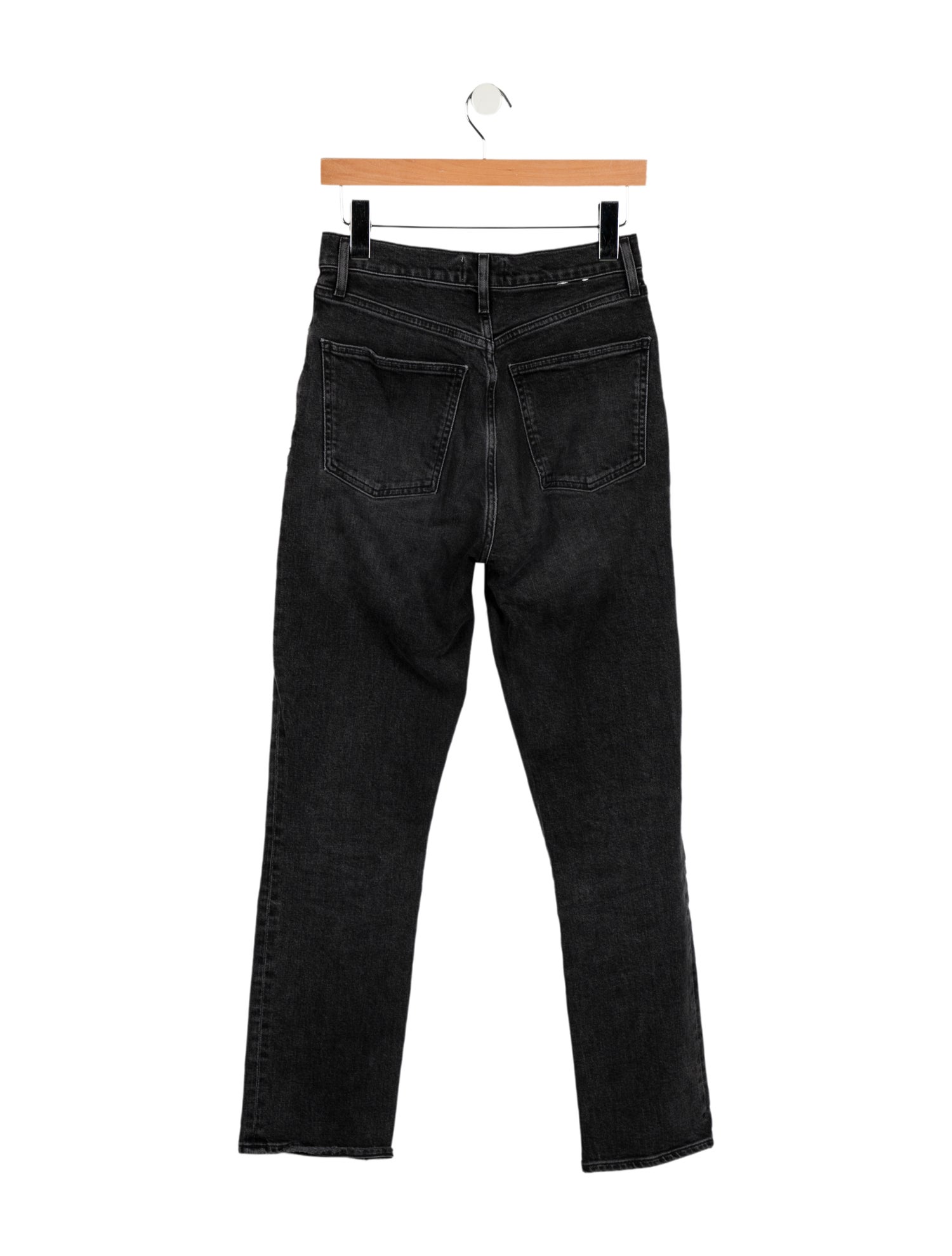 AGOLDE High-Rise Straight Leg Jeans