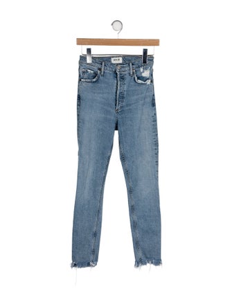 AGOLDE High-Rise Skinny Leg Jeans
