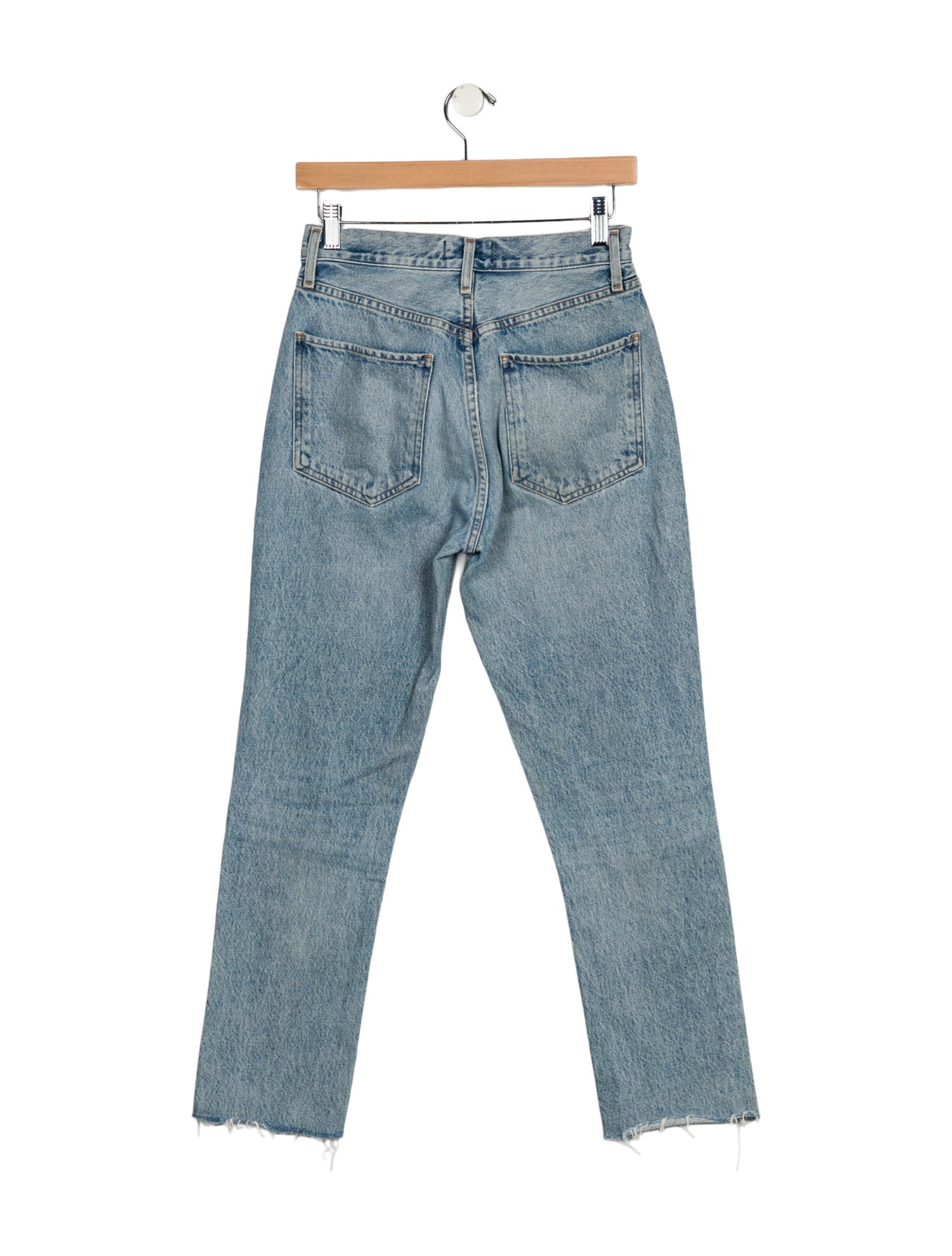 AGOLDE High-Rise Straight Leg Jeans