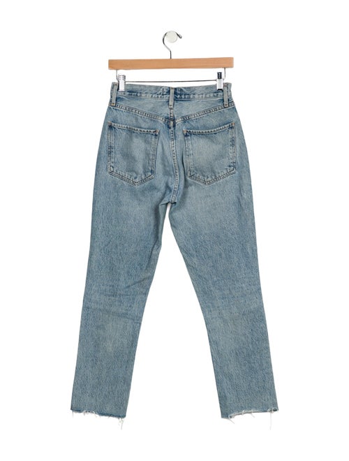 AGOLDE High-Rise Straight Leg Jeans