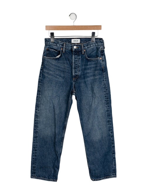 AGOLDE High-Rise Straight Leg Jeans