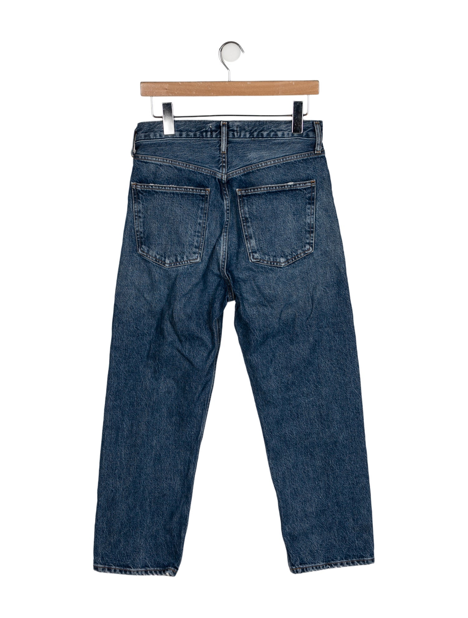 AGOLDE High-Rise Straight Leg Jeans