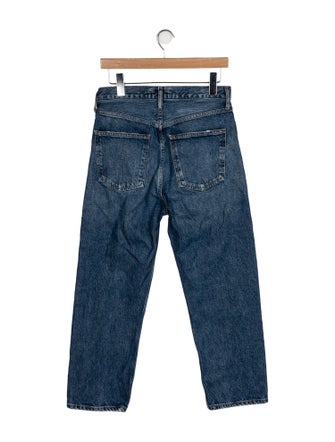 AGOLDE High-Rise Straight Leg Jeans