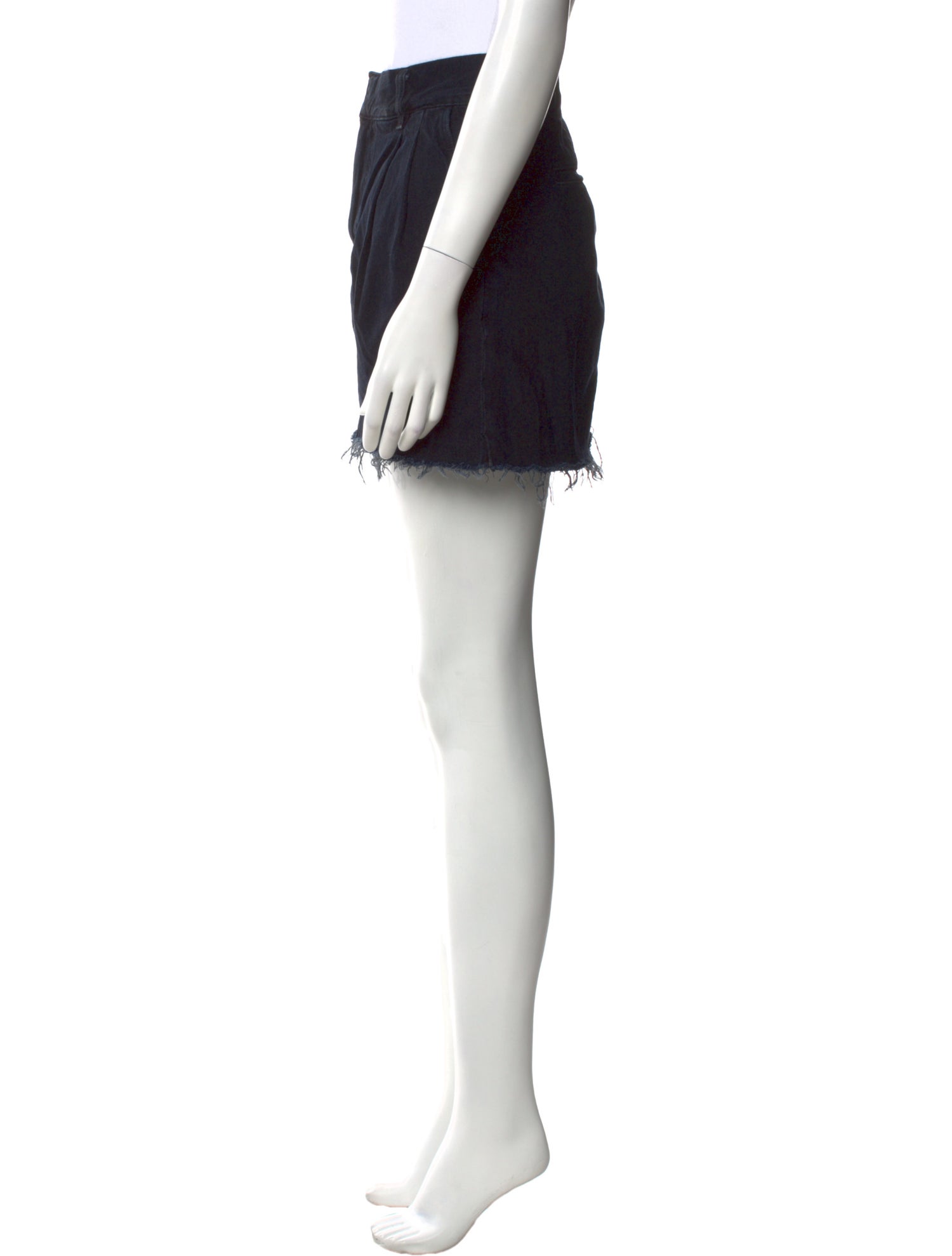 AGOLDE Distressed Accents Mini Skirt