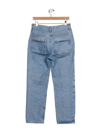 AGOLDE Mid-Rise Straight Leg Jeans