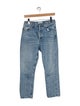 AGOLDE Mid-Rise Straight Leg Jeans