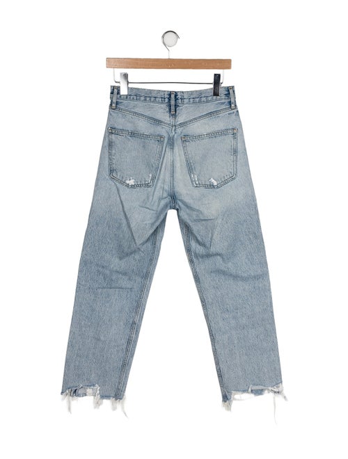 AGOLDE High-Rise Straight Leg Jeans