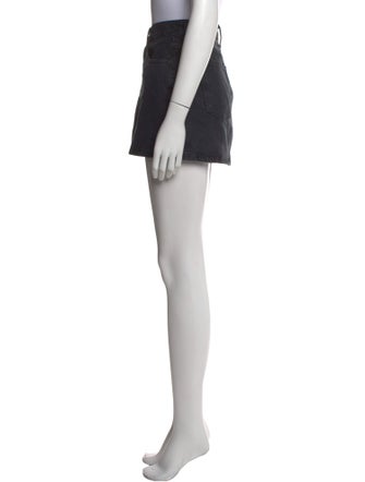 AGOLDE Distressed Accents Mini Skirt