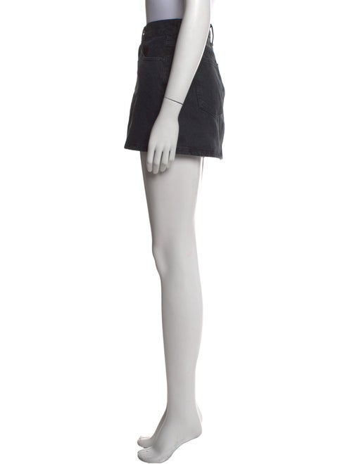 AGOLDE Distressed Accents Mini Skirt