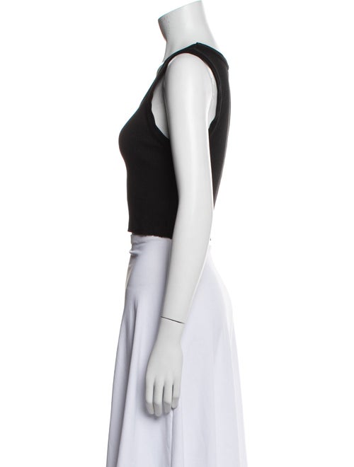 AGOLDE Scoop Neck Sleeveless Crop Top
