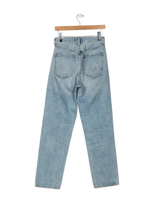 AGOLDE High-Rise Straight Leg Jeans