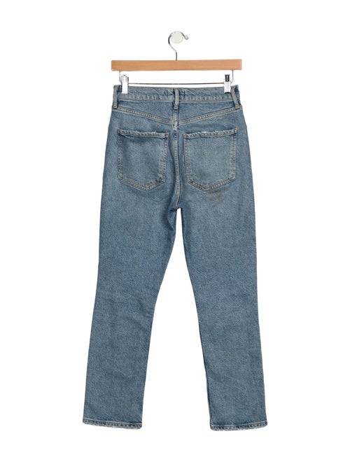 AGOLDE High-Rise Straight Leg Jeans