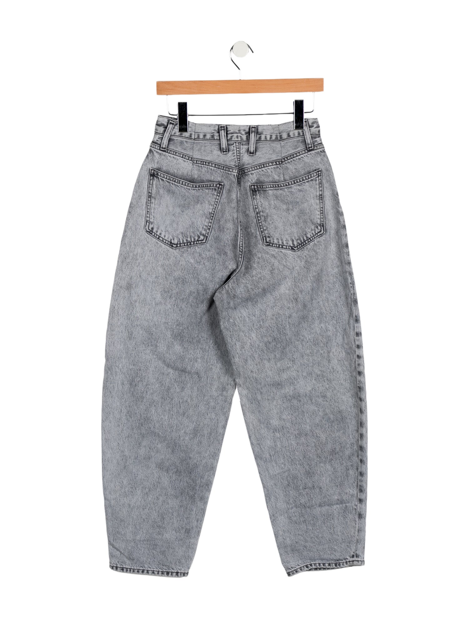 AGOLDE High-Rise Straight Leg Jeans