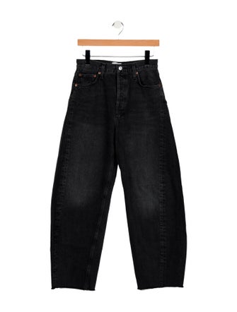 AGOLDE High-Rise Straight Leg Jeans