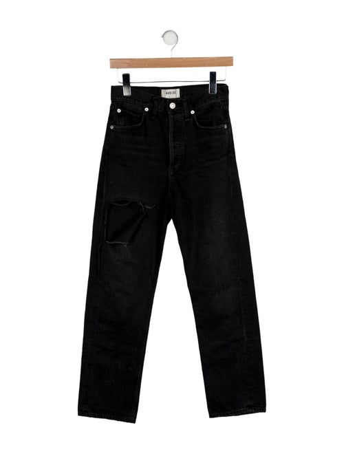 AGOLDE High-Rise Straight Leg Jeans
