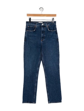 AGOLDE High-Rise Straight Leg Jeans
