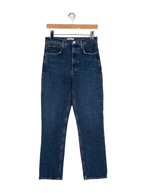 AGOLDE High-Rise Straight Leg Jeans
