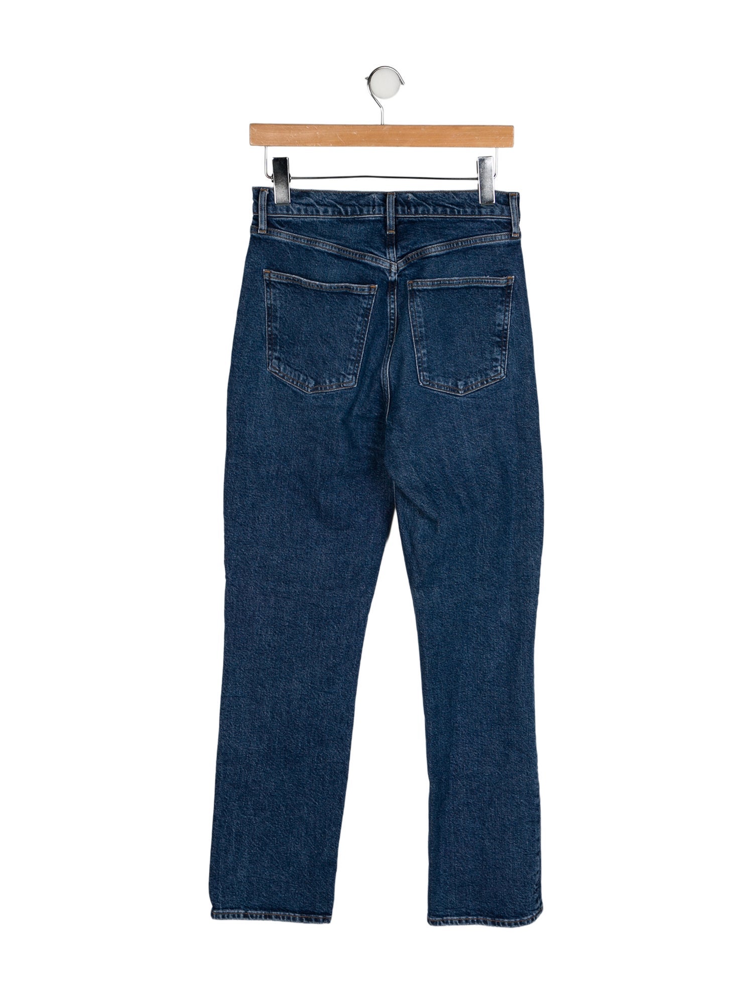 AGOLDE High-Rise Straight Leg Jeans