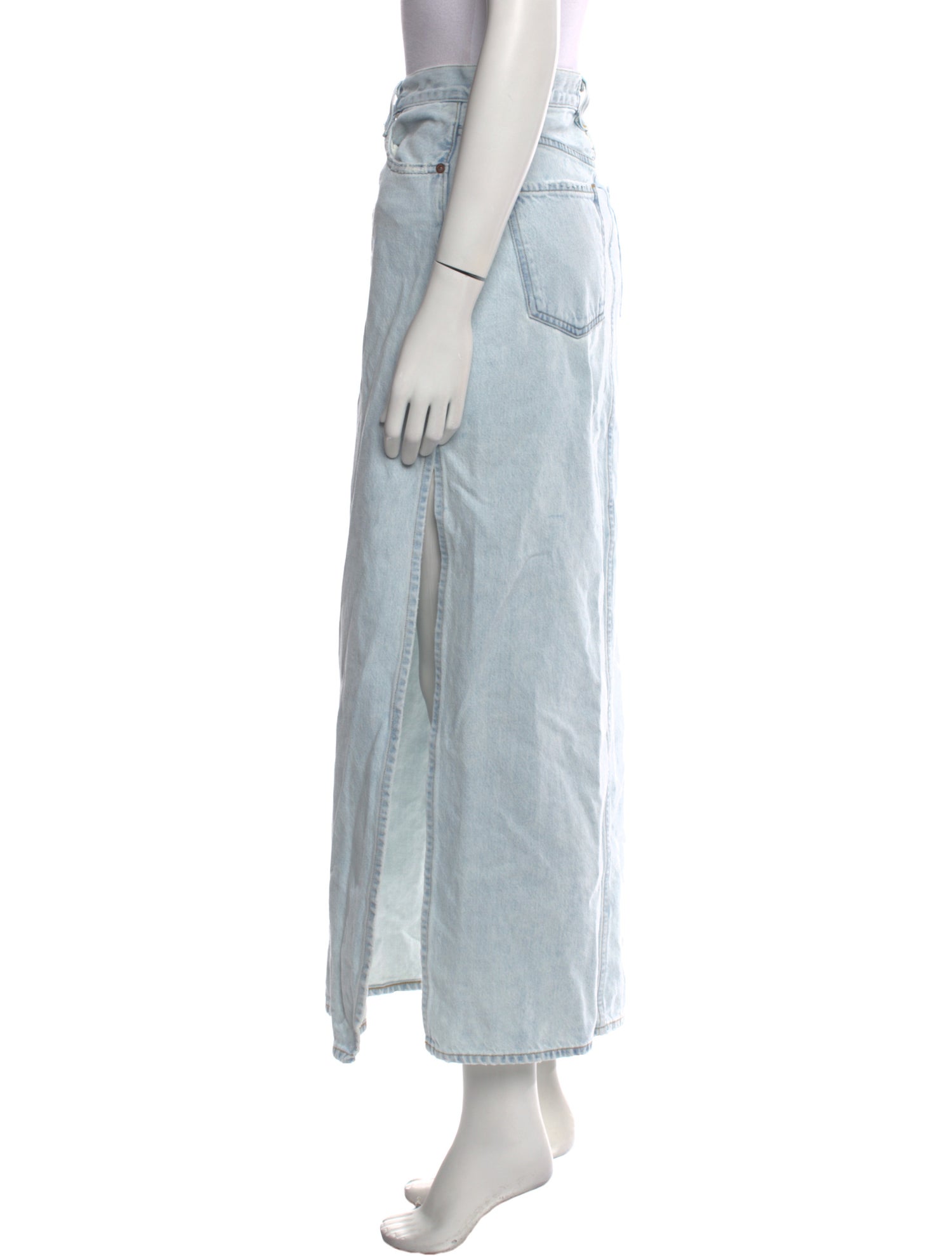 AGOLDE Midi Length Skirt