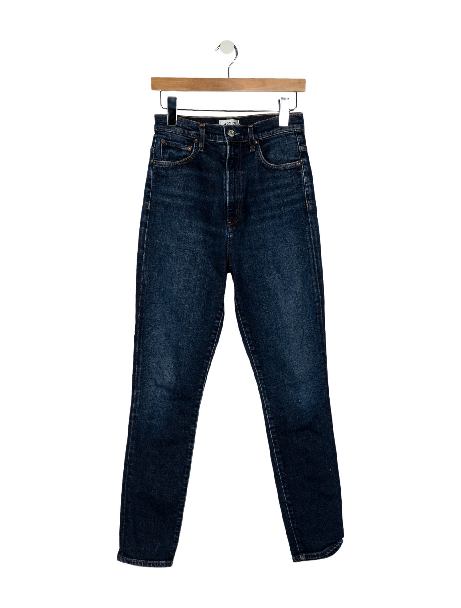 AGOLDE High-Rise Skinny Leg Jeans