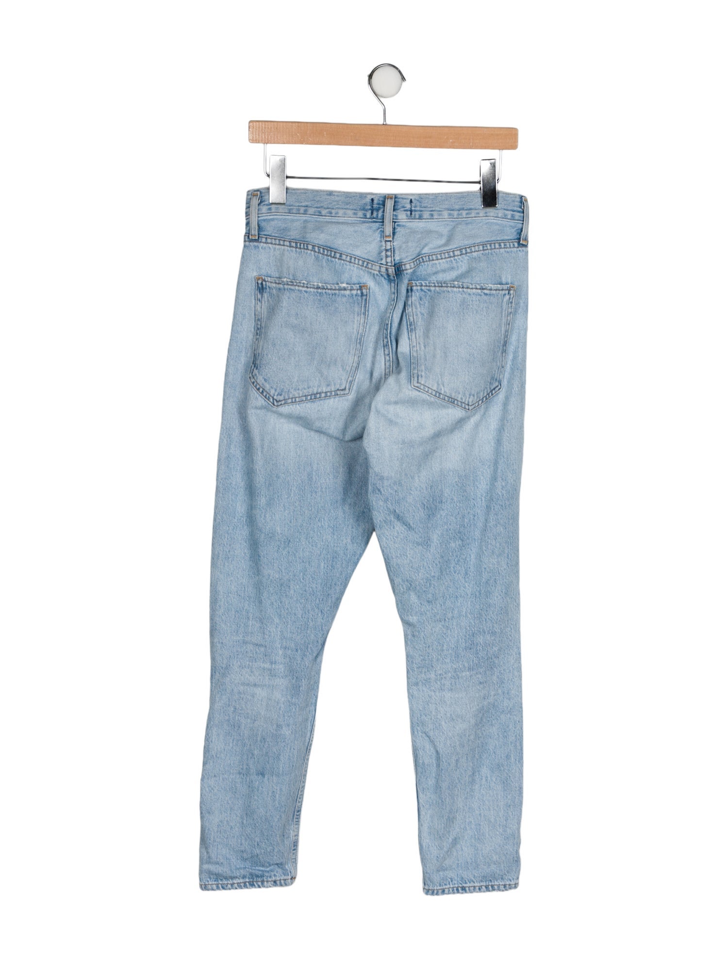 AGOLDE Mid-Rise Skinny Leg Jeans