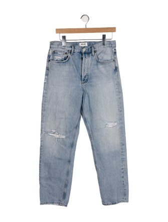 AGOLDE High-Rise Straight Leg Jeans