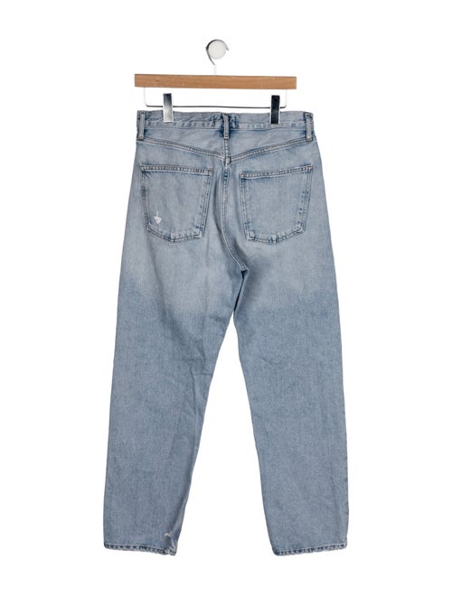 AGOLDE High-Rise Straight Leg Jeans