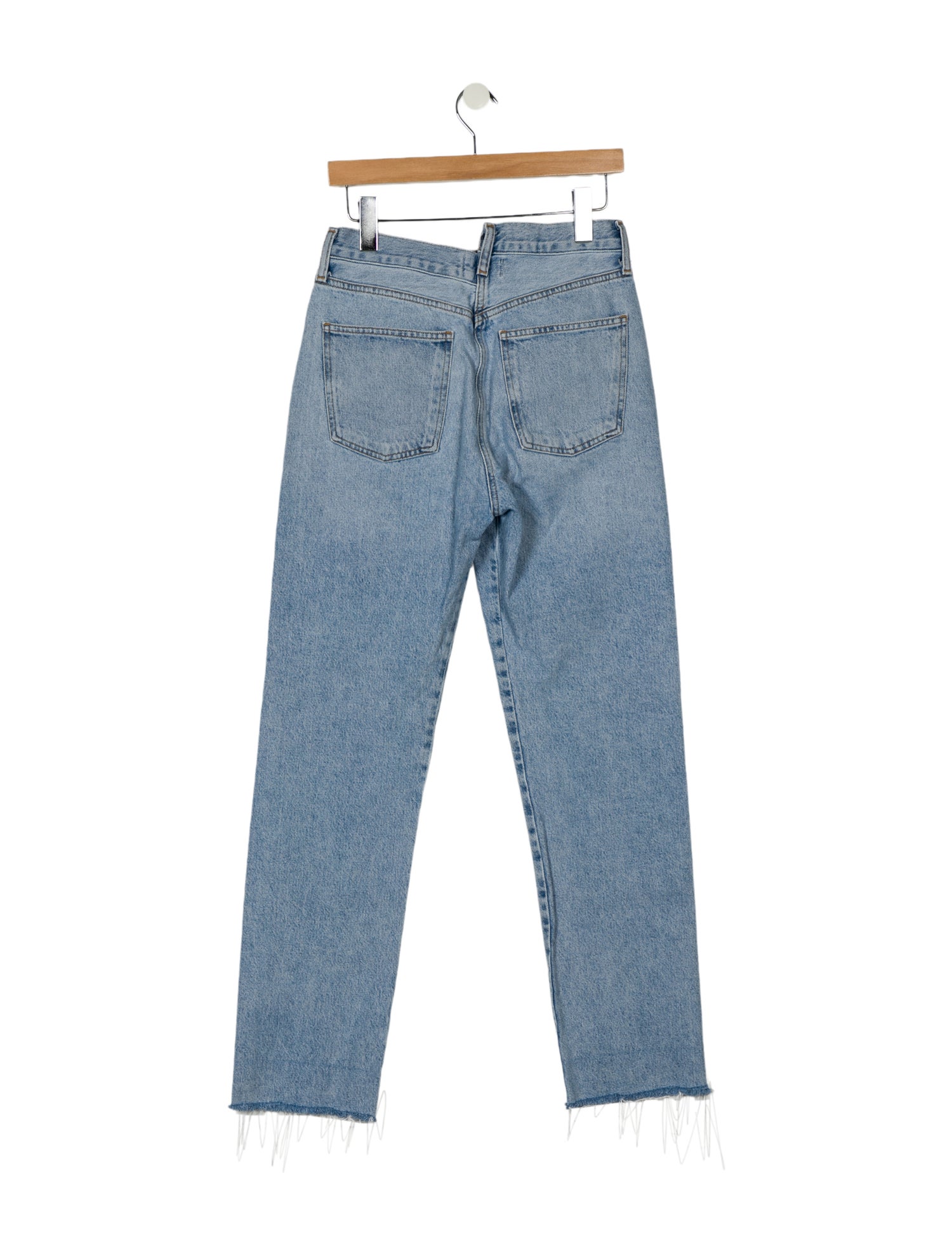 AGOLDE High-Rise Straight Leg Jeans