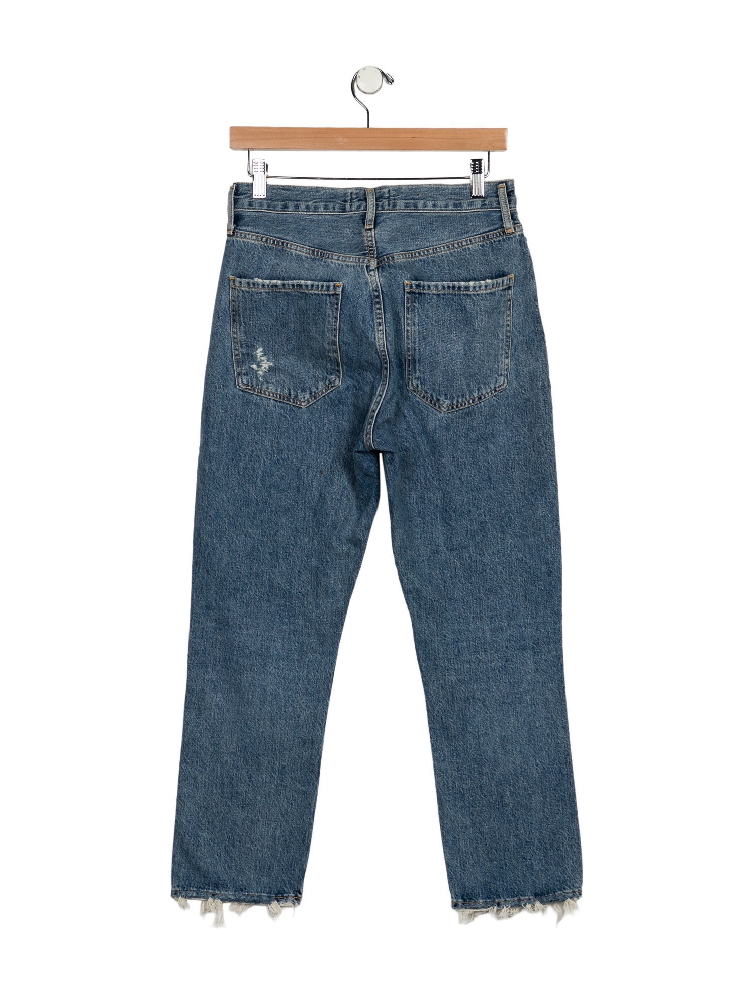 AGOLDE High-Rise Straight Leg Jeans