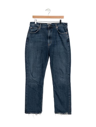 AGOLDE High-Rise Straight Leg Jeans
