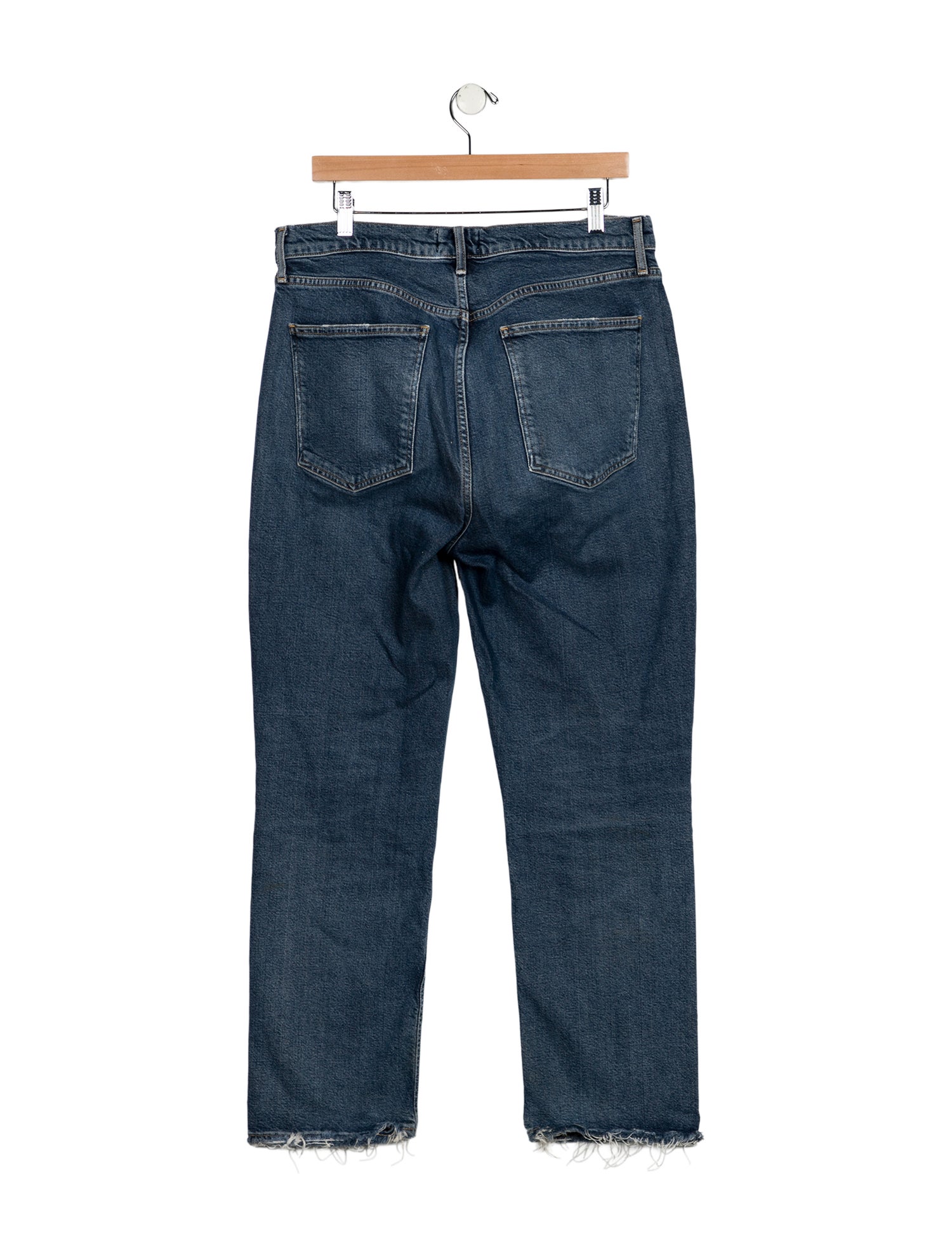 AGOLDE High-Rise Straight Leg Jeans