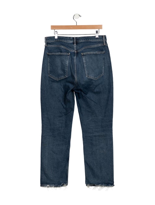 AGOLDE High-Rise Straight Leg Jeans