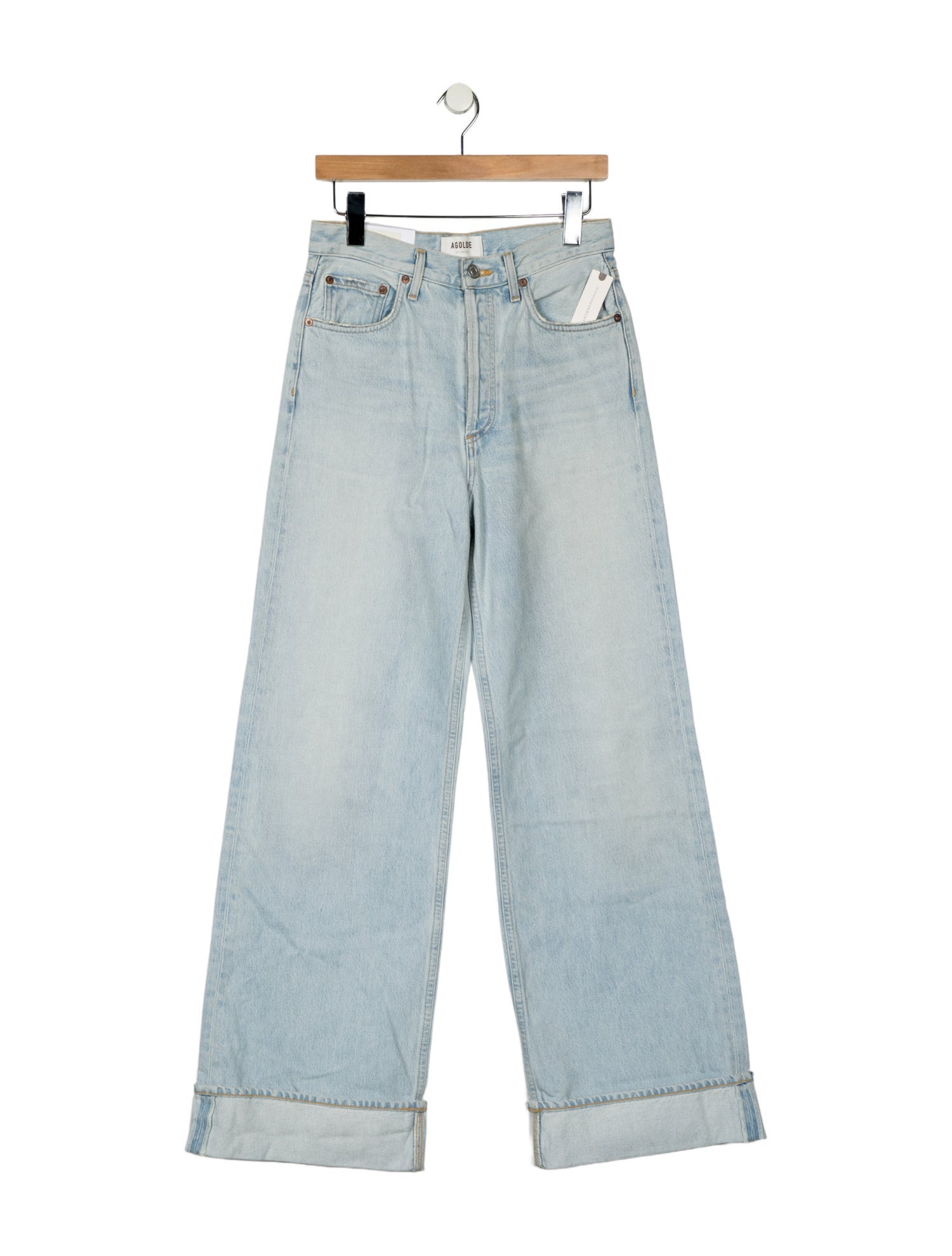 AGOLDE High-Rise Wide Leg Jeans