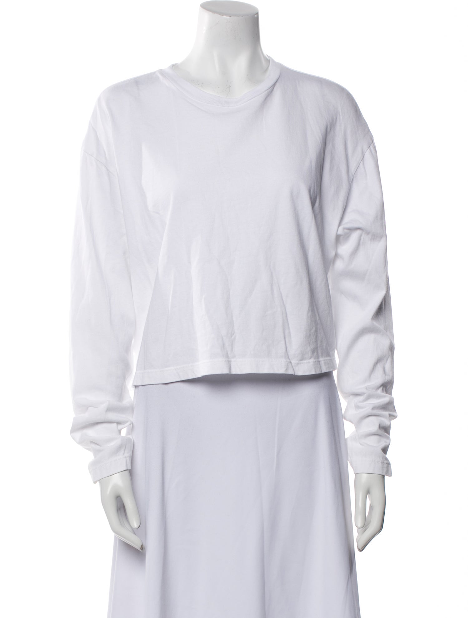 AGOLDE Crew Neck Long Sleeve Sweatshirt