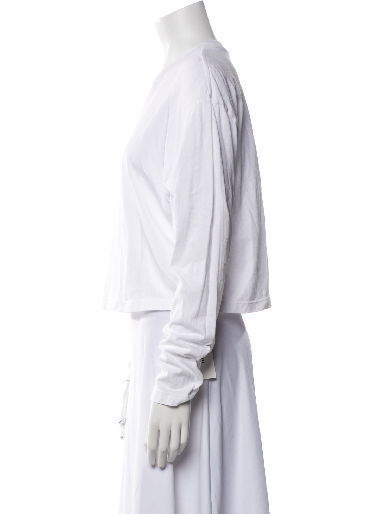 AGOLDE Crew Neck Long Sleeve Sweatshirt