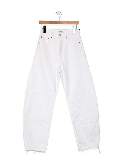 AGOLDE High-Rise Straight Leg Jeans