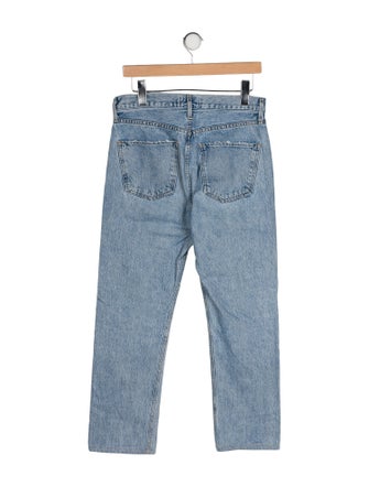 AGOLDE Mid-Rise Straight Leg Jeans