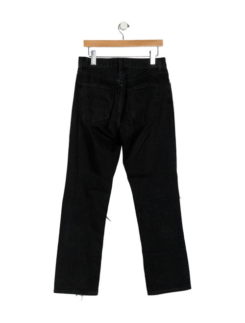 AGOLDE Mid-Rise Straight Leg Jeans