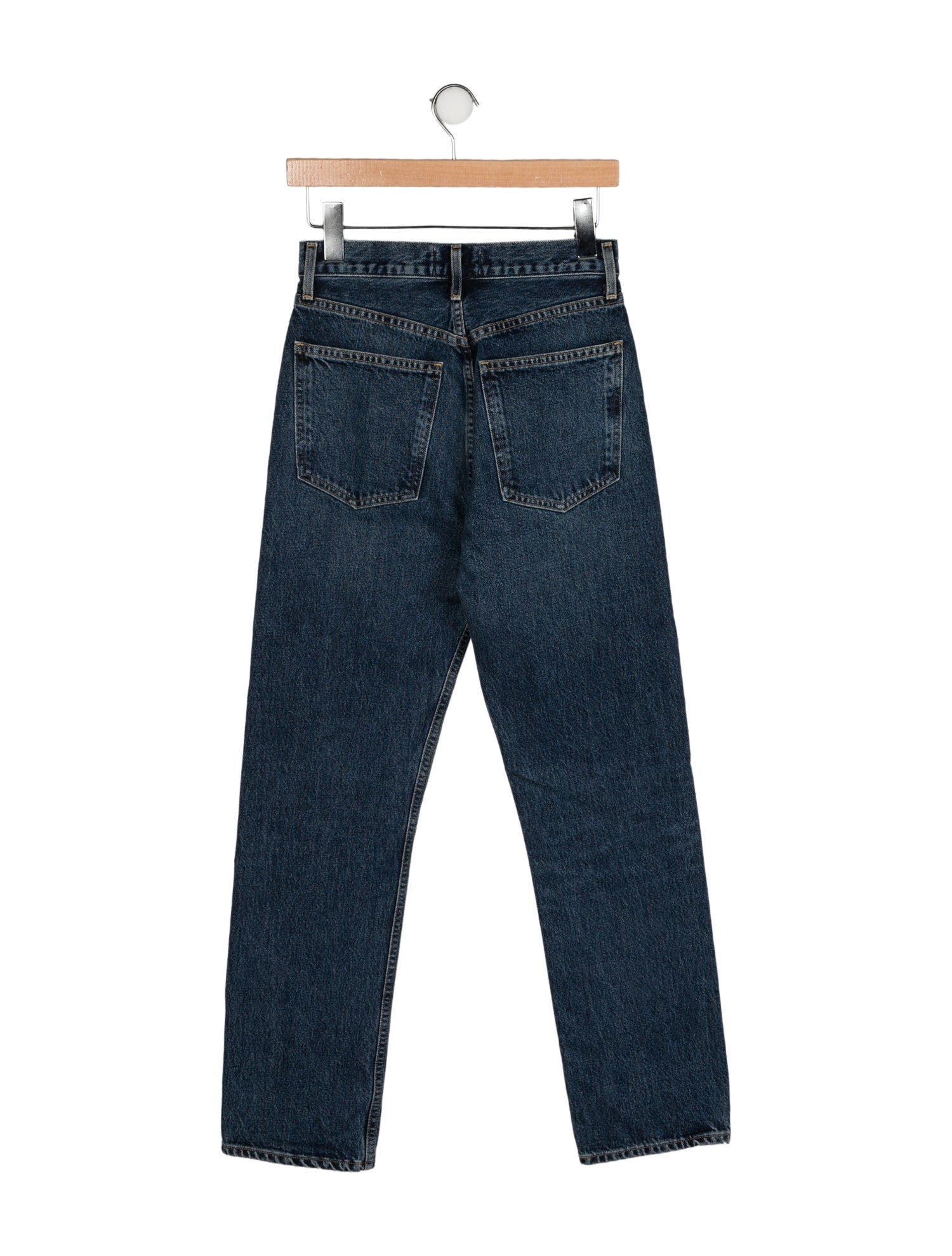 AGOLDE High-Rise Straight Leg Jeans