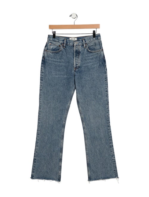 AGOLDE High-Rise Straight Leg Jeans