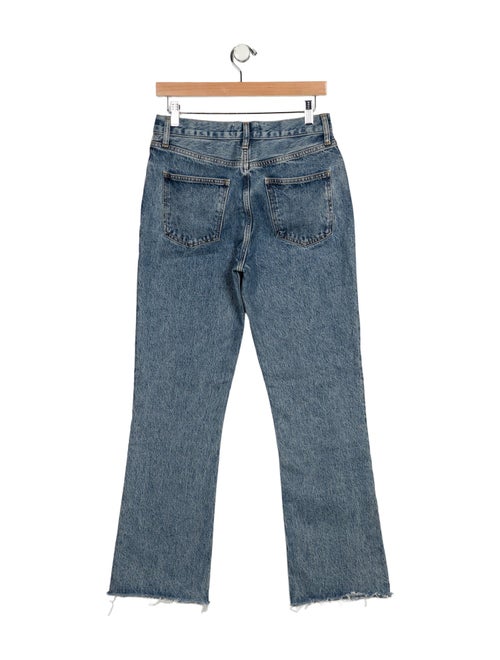 AGOLDE High-Rise Straight Leg Jeans