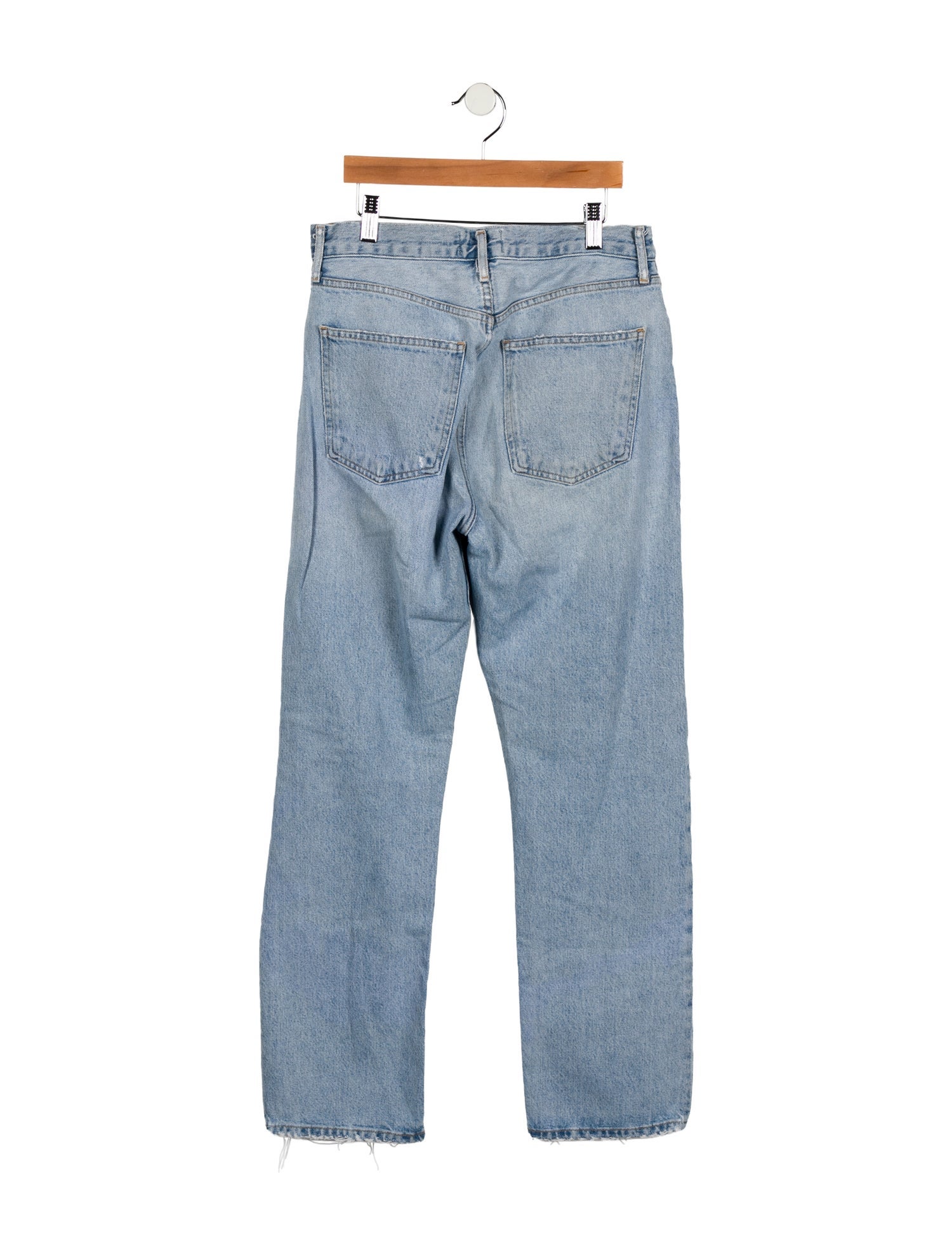 AGOLDE High-Rise Straight Leg Jeans