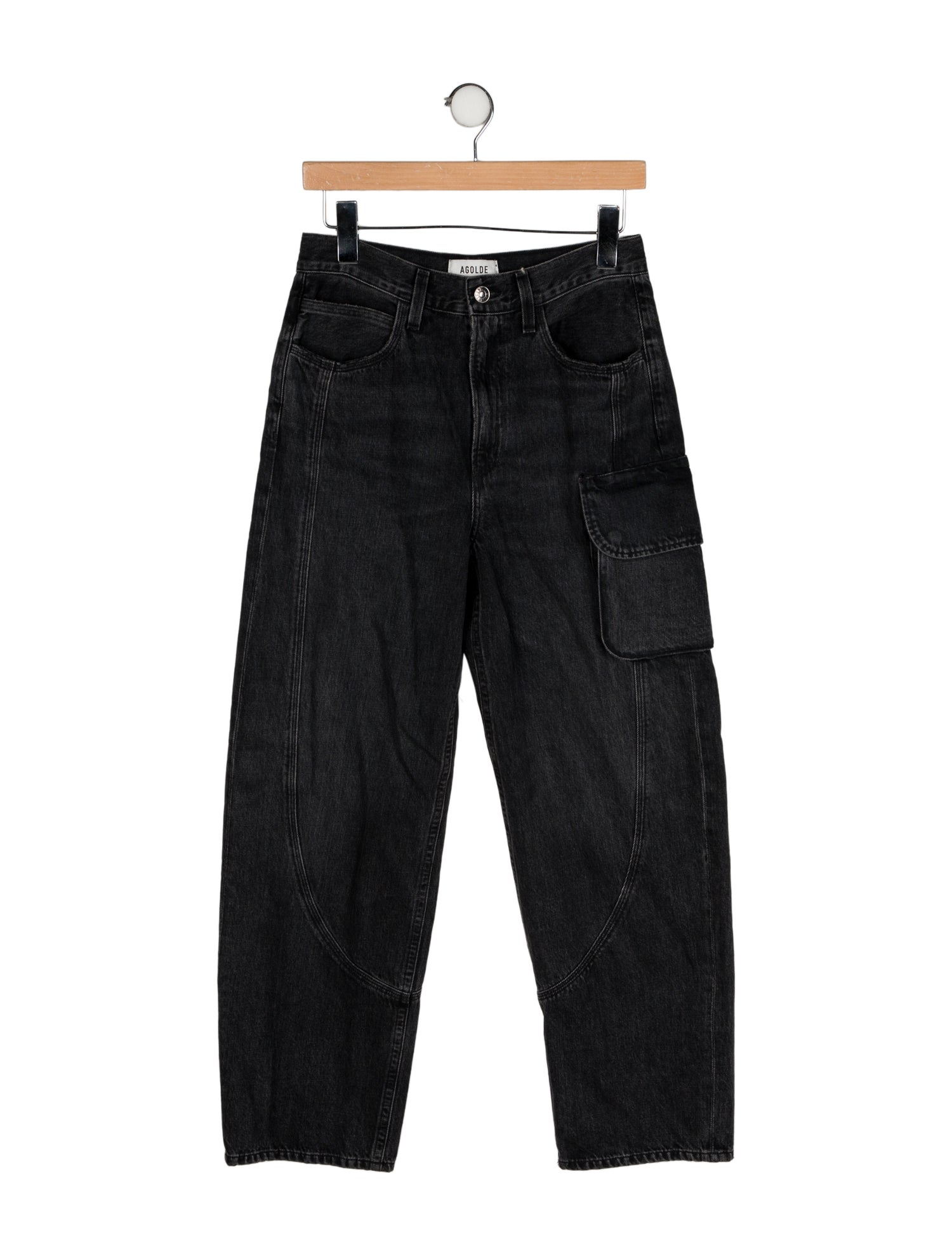 AGOLDE High-Rise Straight Leg Jeans