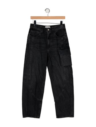 AGOLDE High-Rise Straight Leg Jeans