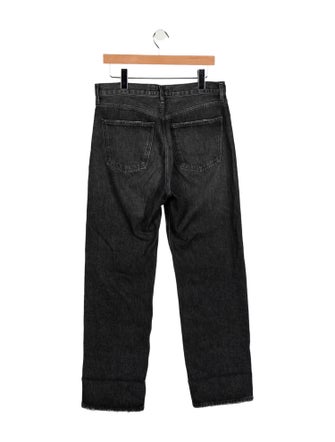 AGOLDE Mid-Rise Straight Leg Jeans