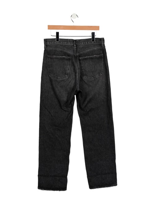 AGOLDE Mid-Rise Straight Leg Jeans