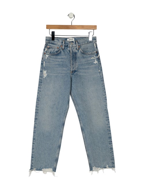 AGOLDE High-Rise Straight Leg Jeans