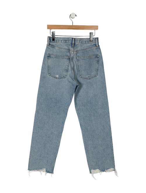 AGOLDE High-Rise Straight Leg Jeans
