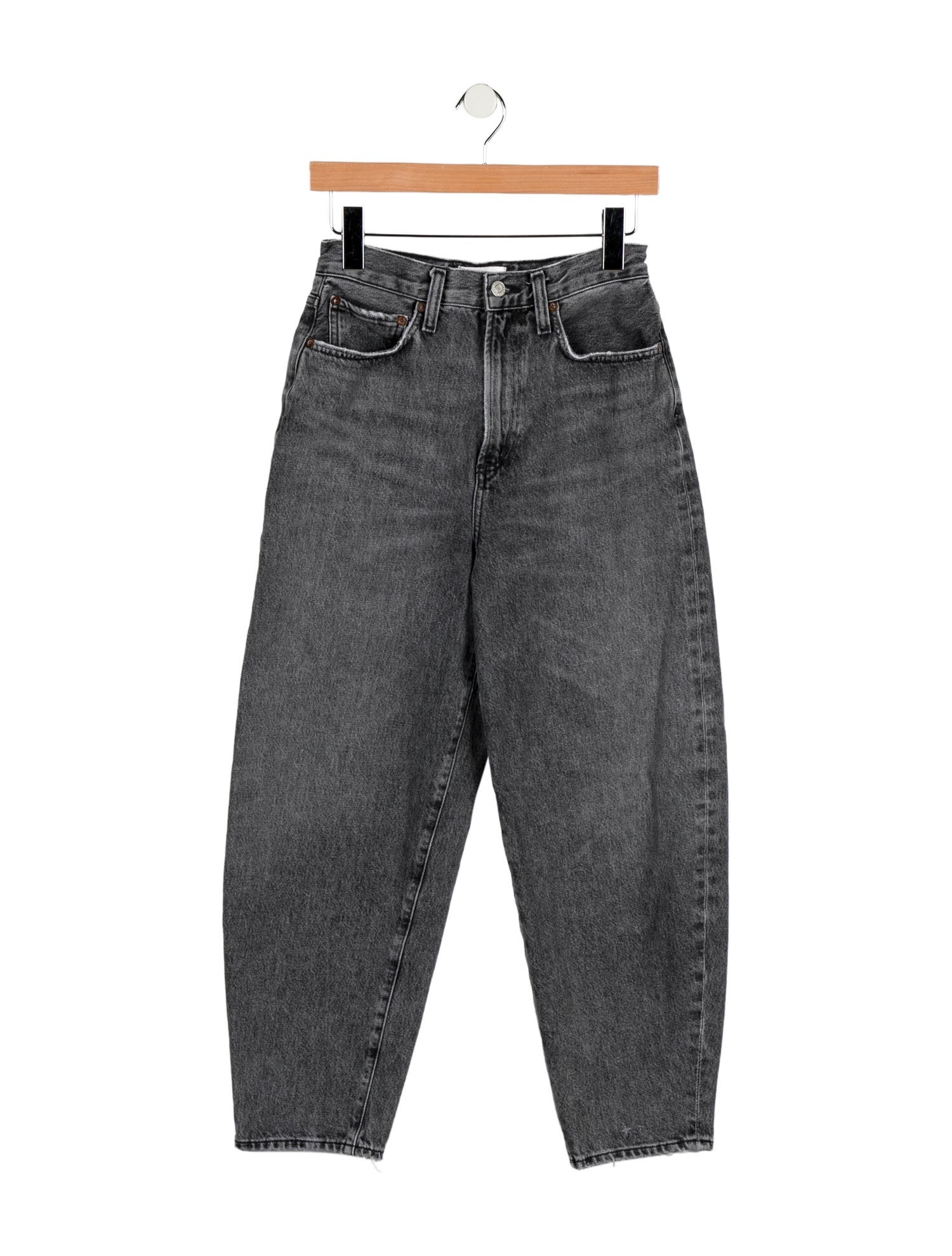 AGOLDE High-Rise Straight Leg Jeans