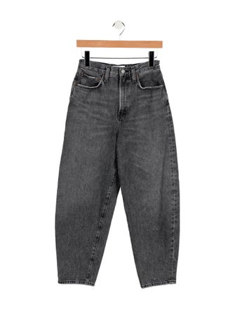 AGOLDE High-Rise Straight Leg Jeans
